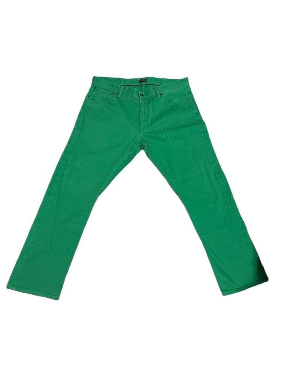 Ralph Lauren Purple Label Selvedge Denim Jeans Green